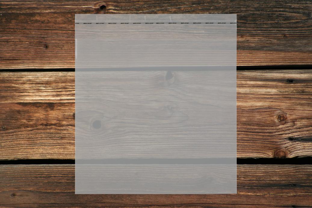 Folienhüllen 220x220 mm Haftklebend PP-Folie Transparent 100 my